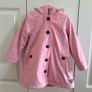 Hatley Pink Kids Raincoat Fully Lined
